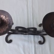 Bougeoir en fer forgé