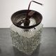 Plafonnier en verre Vintage 50