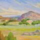Original Swedish oil on canvas from the mid-century "Landscape" - Vintage and framed.