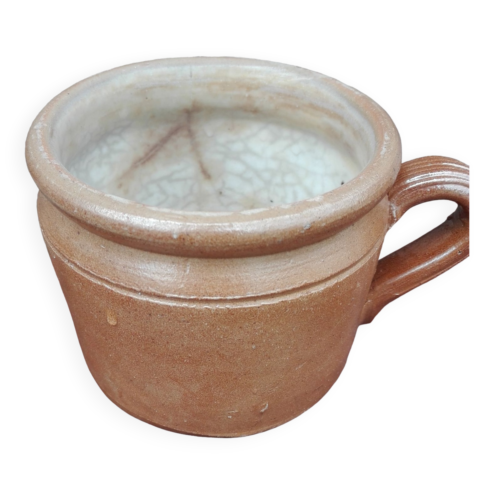 Stoneware rillette pot