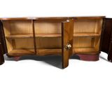 Vintage Art Deco style sideboard/cabinet/storage unit with rounded shapes