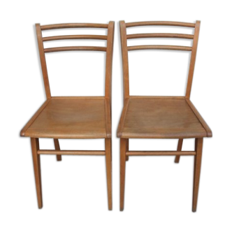 Pair of Luterma bistro chairs