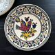 Pair of bird decorated dishes