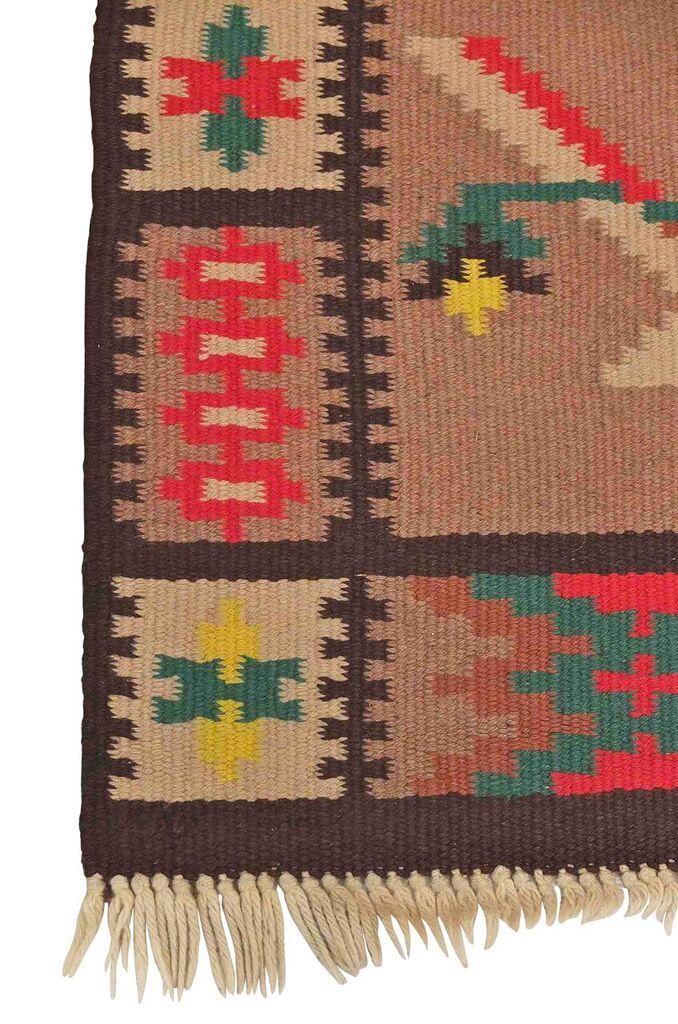 Carpet kilim of years 60-68 x 152 cm