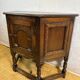 Vintage Old Charm Furniture Canted Side Cabinet English Country House  1970