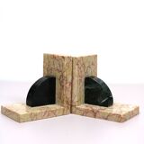 Art Deco Marble Bookends