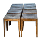 Lot of ten Baumann stools