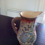 Quimper faience pitcher