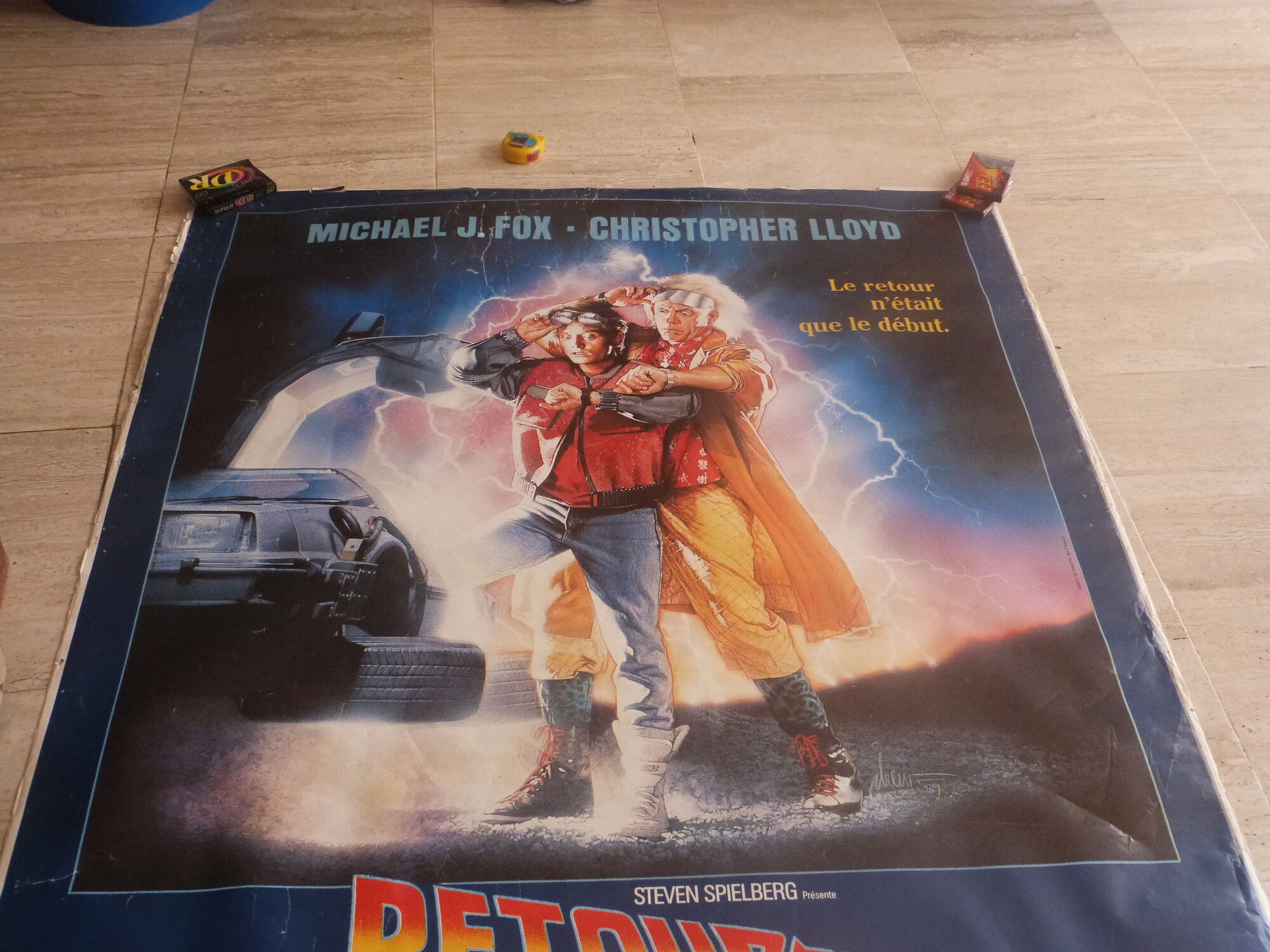 Affiche de film Retour vers le Futur 3 - Poster Robert Zemeckis A3 | Votre wishlist sur