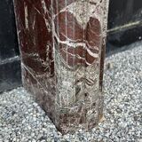 Louis XIV style fireplace in Levanto marble circa 1880