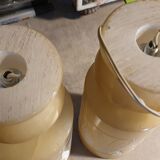 Pair of onix lamps