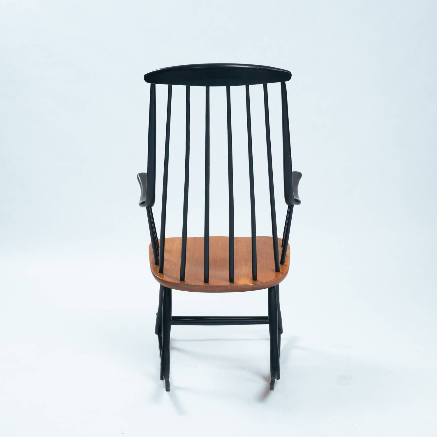 Lena Larsson Grandessa midcentury Danish rocking chair, 1950s