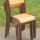 6 chaises vintage Mullca