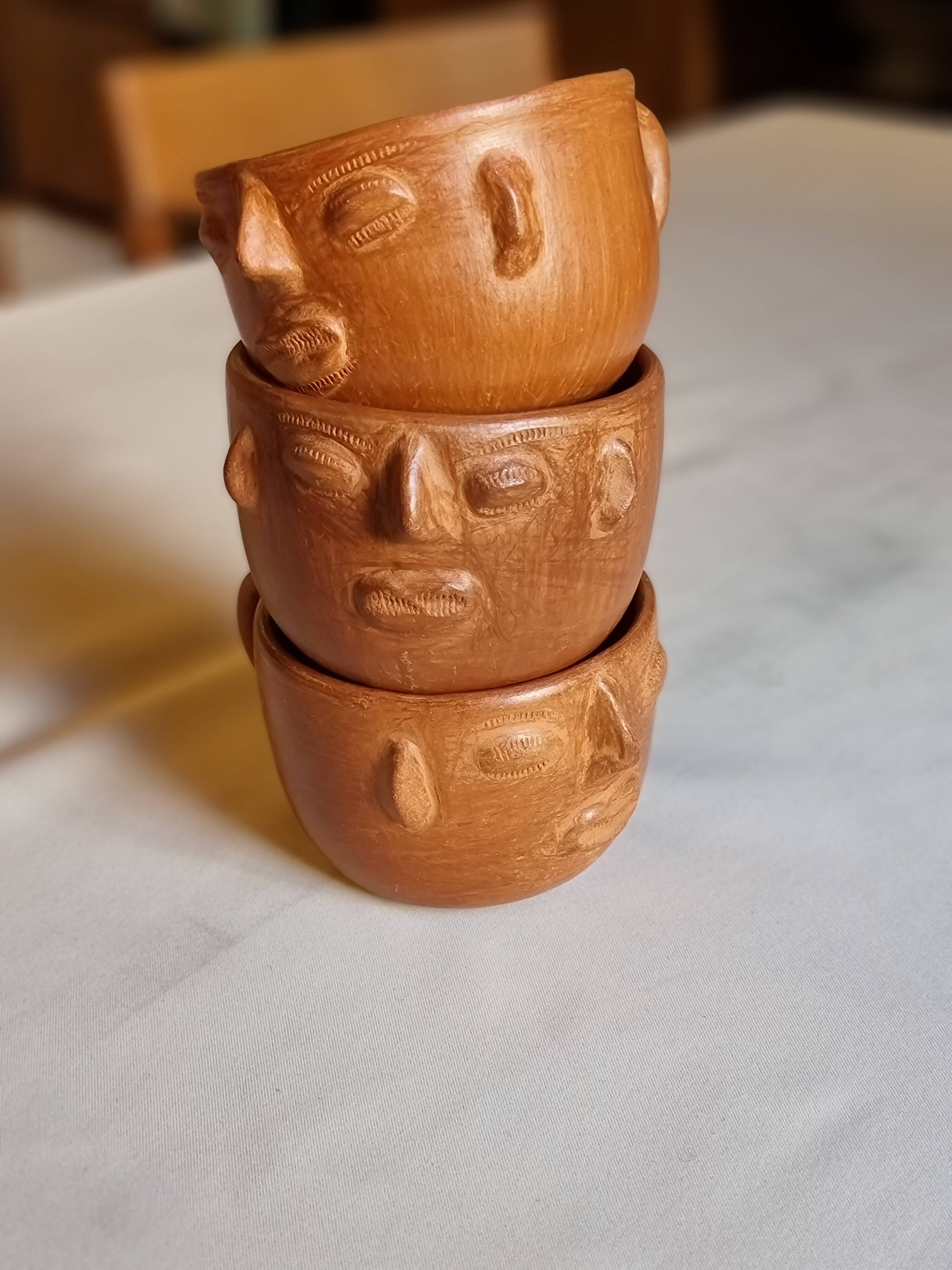 Oaxaca terracotta bowls made in mexico