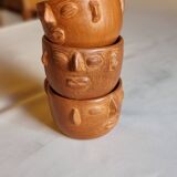 Oaxaca terracotta bowls made in mexico