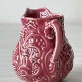 Pot à lait crème barbotine rose
