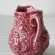Pot à lait crème barbotine rose
