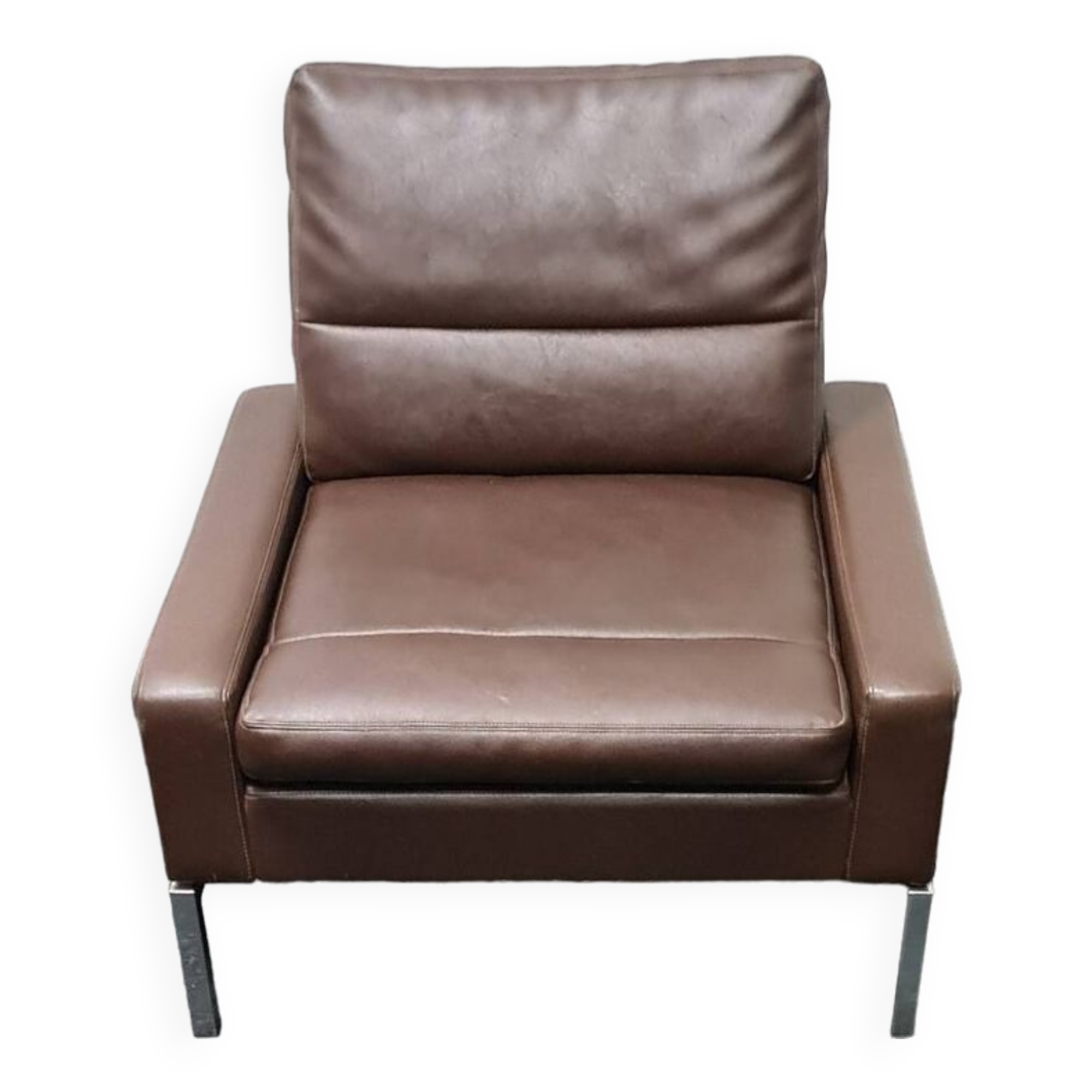 Vintage club chair attributed to hans peter piehl for wilkhahn series 800