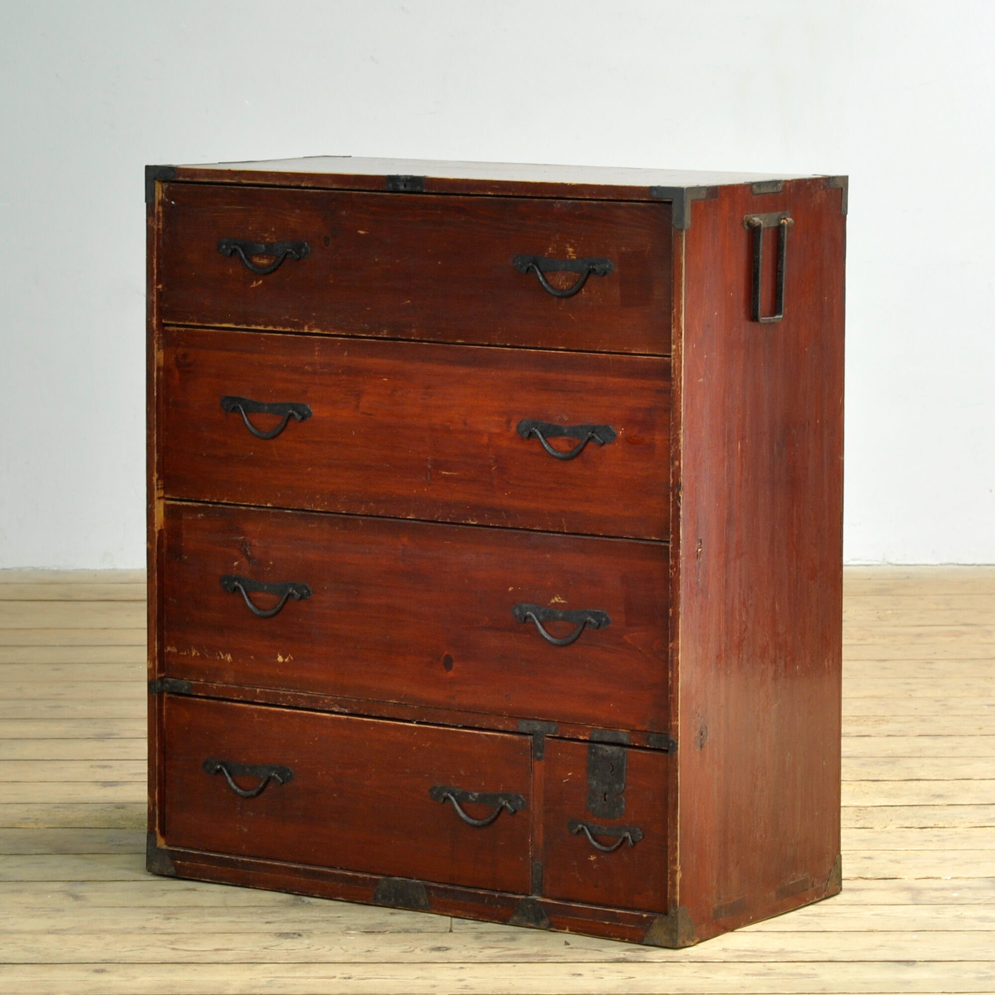 Japanese Tansu chest of drawers, circa 1870