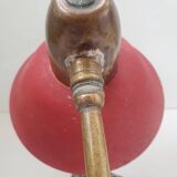 Vintage red desk lamp