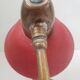 Vintage red desk lamp