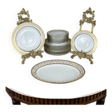 25 Piece Limoges Porcelain Service, 20th Century
