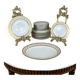 25 Piece Limoges Porcelain Service, 20th Century