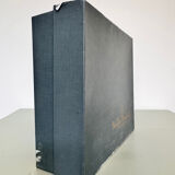 Large bowl, salad bowl, Bouillet Bourdelle cup in silver metal