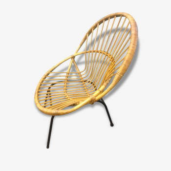 Chair shell rattan