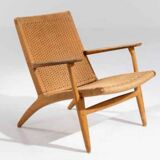 Scandinavian armchair model CH25 by Hans Wegner