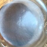 Vintage Verlys glass vase with cabochons
