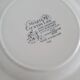 Set of 6 Myotts "Country Life" dessert plates