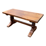 Rustic oak coffee table 102 x 47