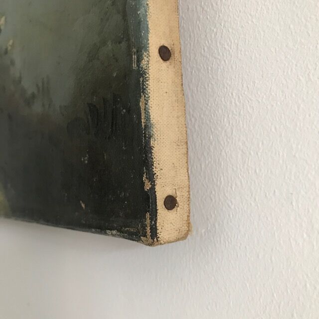 Table oil on canvas Cavaillès