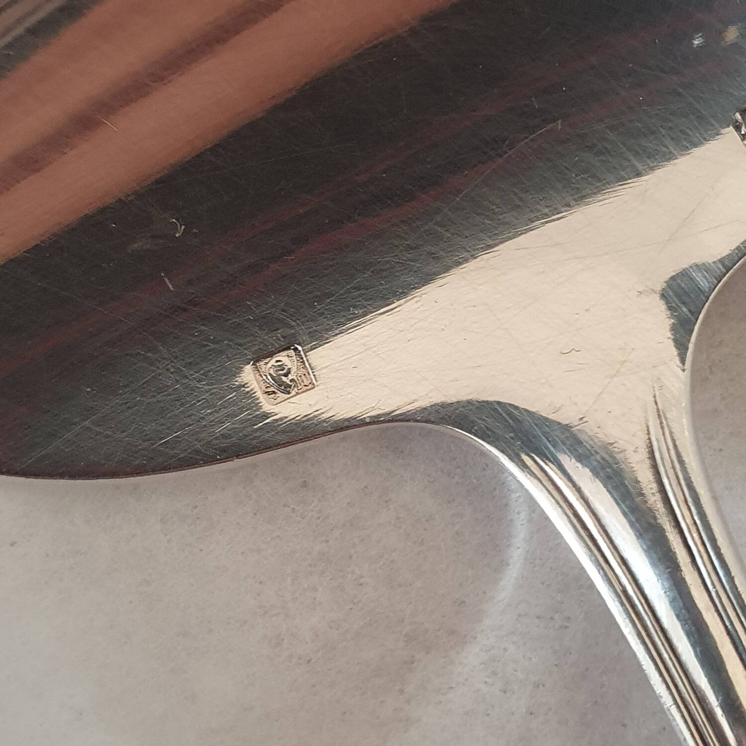 Saint Medard silver-plated porridge spoon