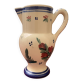 Vintage pitcher Henriot Quimper