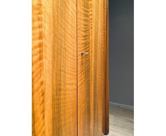 Armoire de porte vintage en noyer Tatra 1960