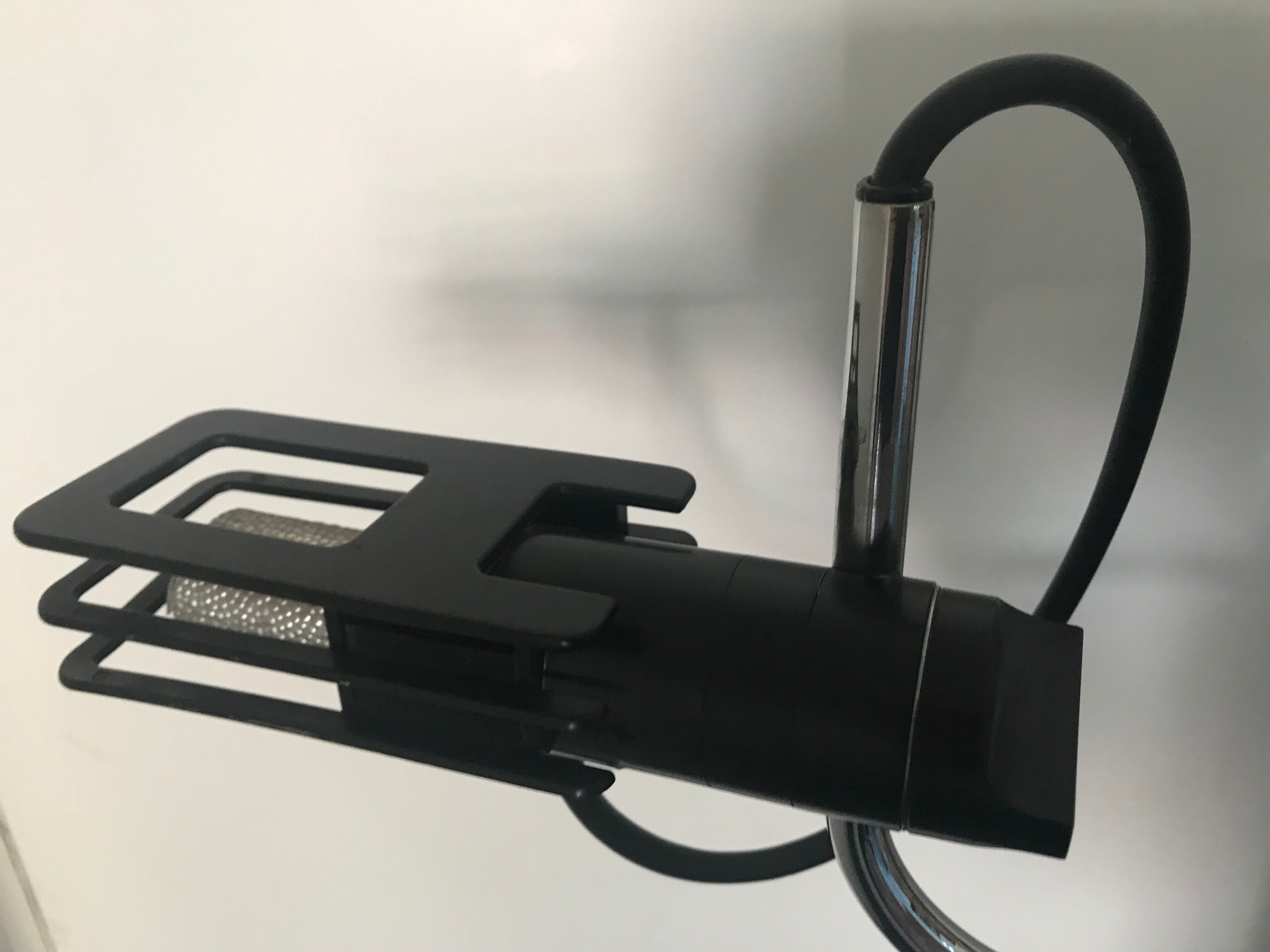 Halogen lamp Black wing Oluce Gecchelin Italia 1970