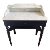 Table de toilette avec marbre