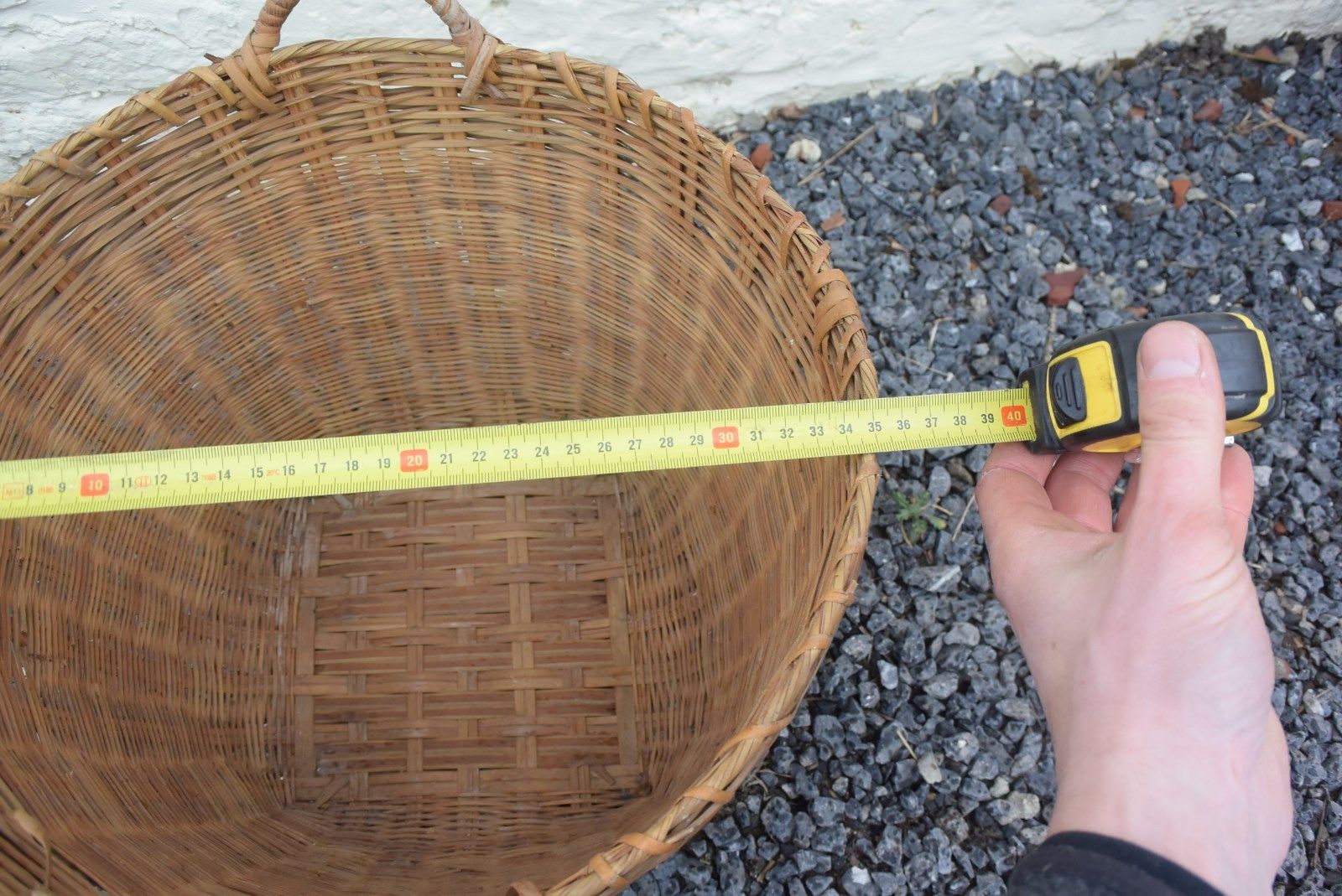 Authentic trunk or trash rattan