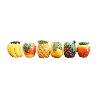 Small fruit-shaped pots
