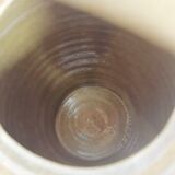 Yellow enamelled gargulette jug