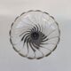 Crystal and regulateur cup, late 19th century.