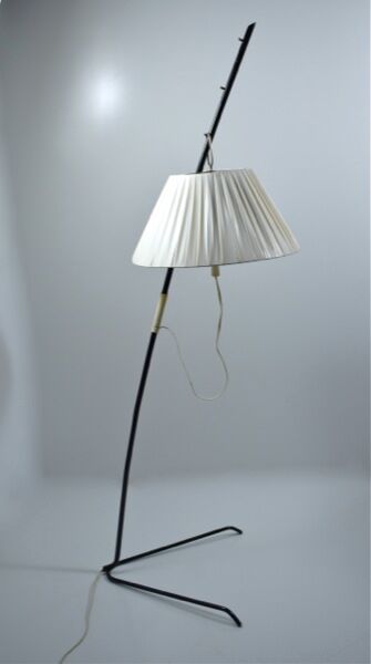 1950 vintage floor lamp by J T Kalmar
