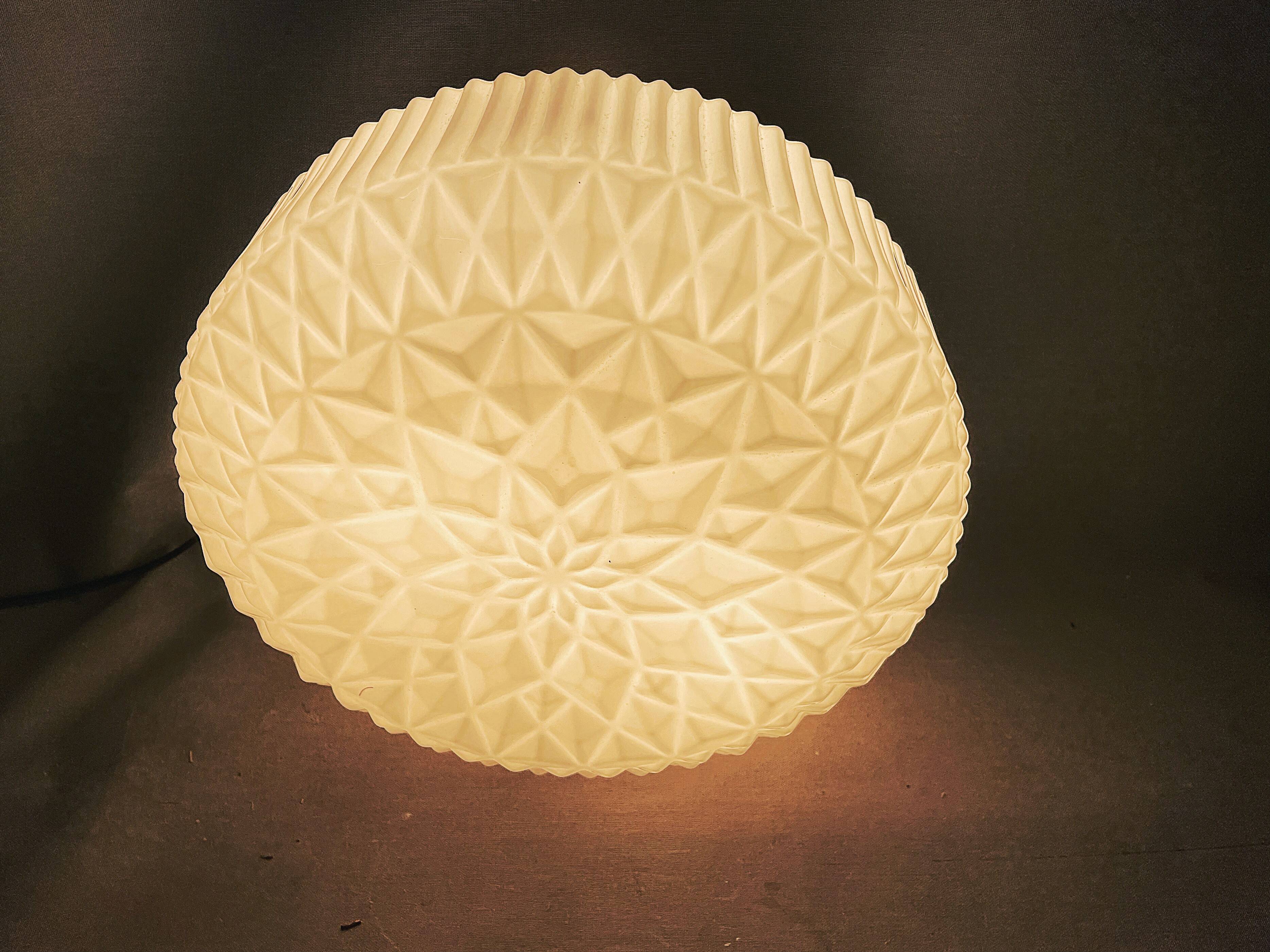 Large flush mount wall or ceiling light