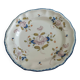 Assiette decorative en faience signé