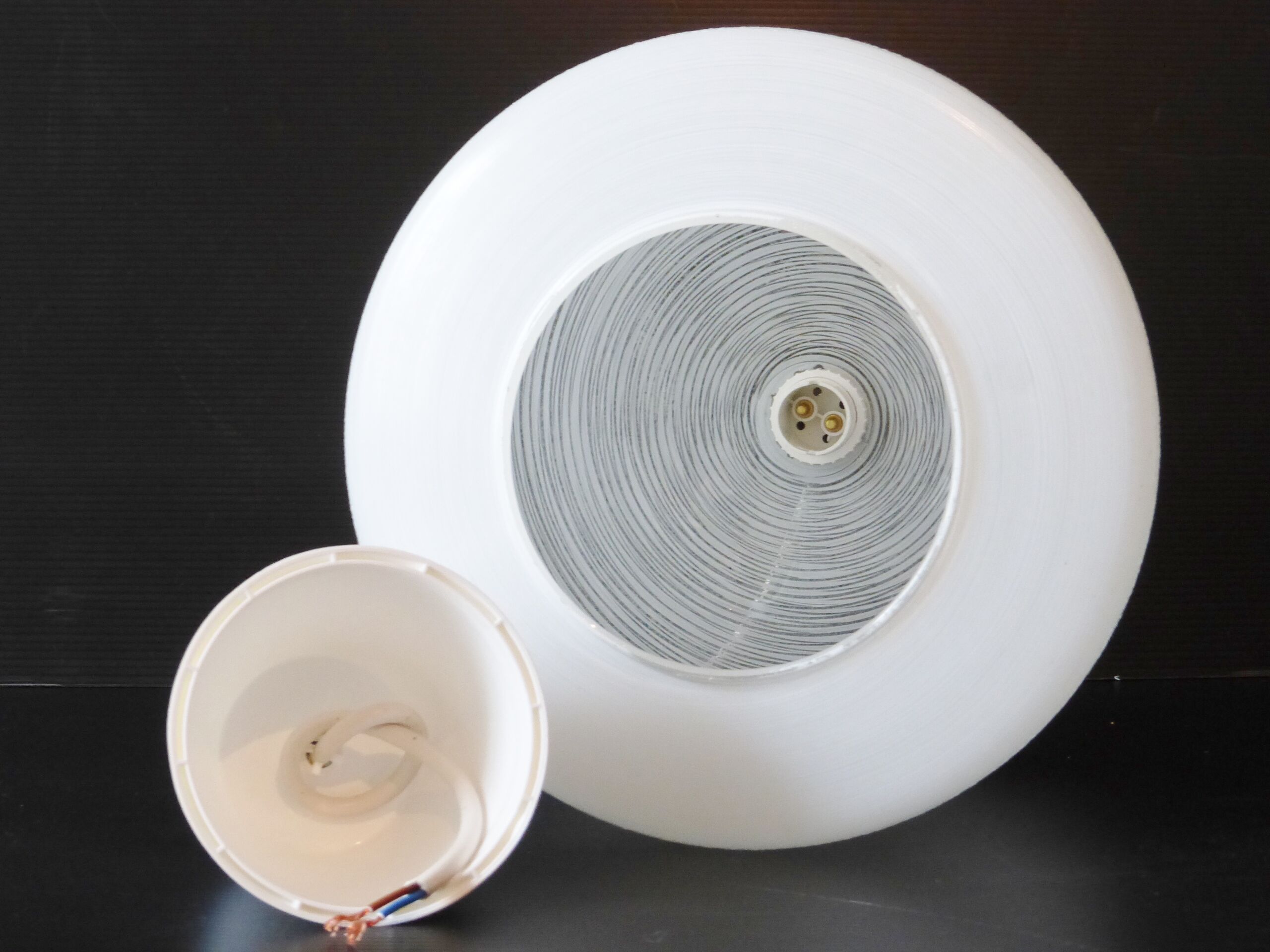 Suspension years 50 / 60 vintage 50's 60's glass