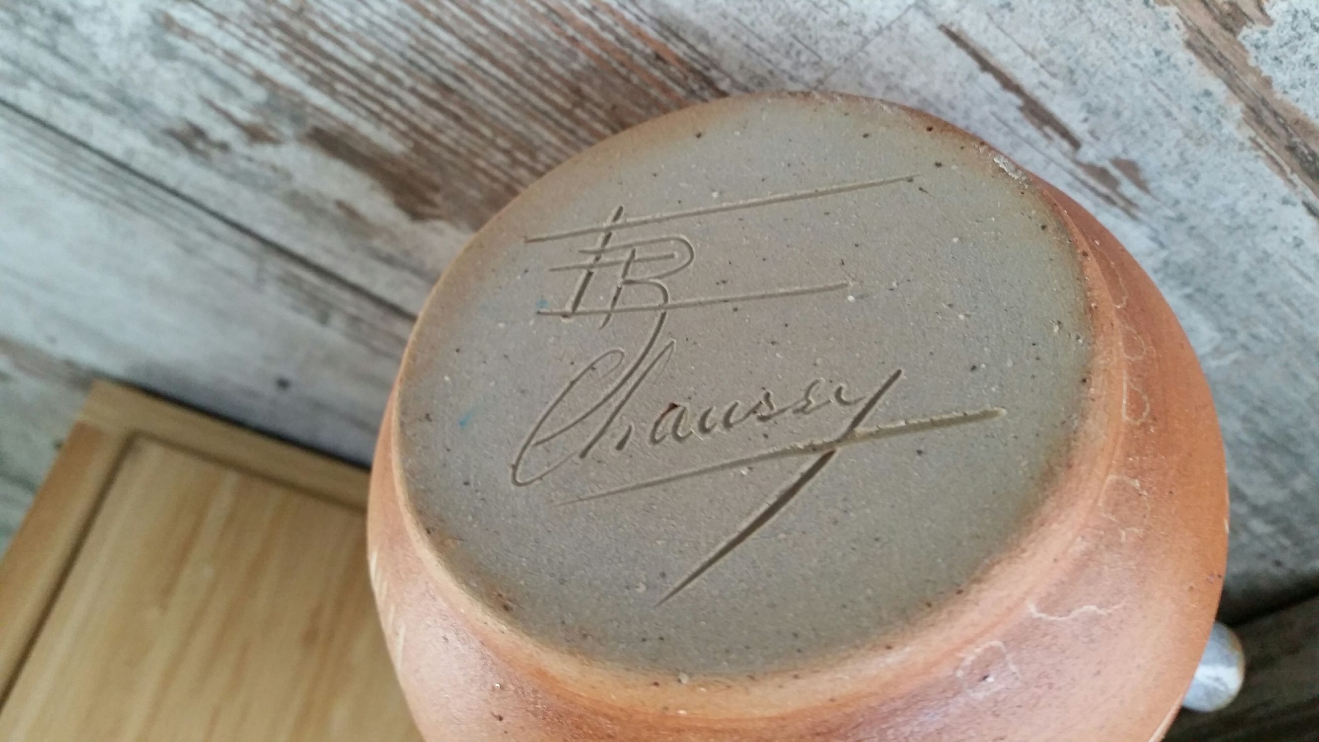 Pitcher gargoulette in glazed terracotta