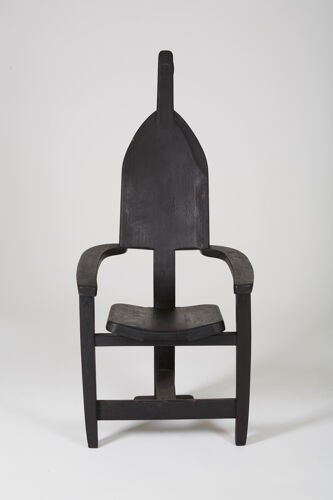 Chaise trône par Rudi Muth 1987