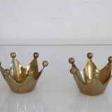 Pair of vintage brass candlesticks